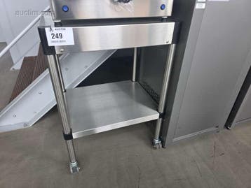 Inox verrijdbare werktafel, Ophalen, Nieuw in verpakking