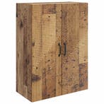 vidaXL Wandkast Oud hout 66 x 34,5 x 90 cm Bewerkt hout, Huis en Inrichting, Verzenden, Nieuw