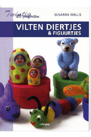 Vilten diertjes en figuurtjes 9789089983121 Susanna Wallis, Boeken, Verzenden, Gelezen, Susanna Wallis