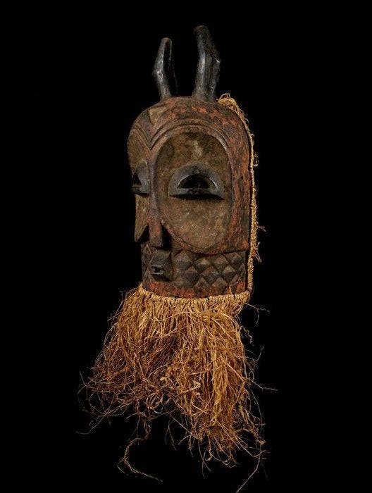 masker - Bembe - DR Congo, Antiek en Kunst, Kunst | Niet-Westerse kunst