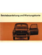 1967 VOLKSWAGEN 1600 INSTRUCTIEBOEKJE DUITS, Auto diversen, Handleidingen en Instructieboekjes