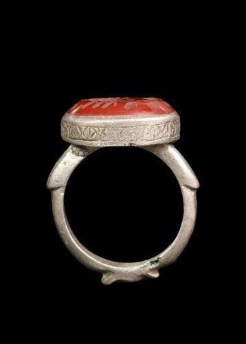 Islamitische Ottomaanse/Bedoeïense stijl SIlver-Metal Ring