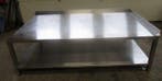 RVS Werktafel, Tafel rechts, B175 x D100 x H55cm