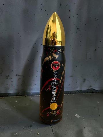 WASE - Beeldje - BALLE XXL BACARDI CUSTOM - Aluminium