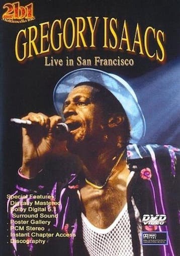 Gregory Isaacs - Live in San Franciso (DVD), Verzenden