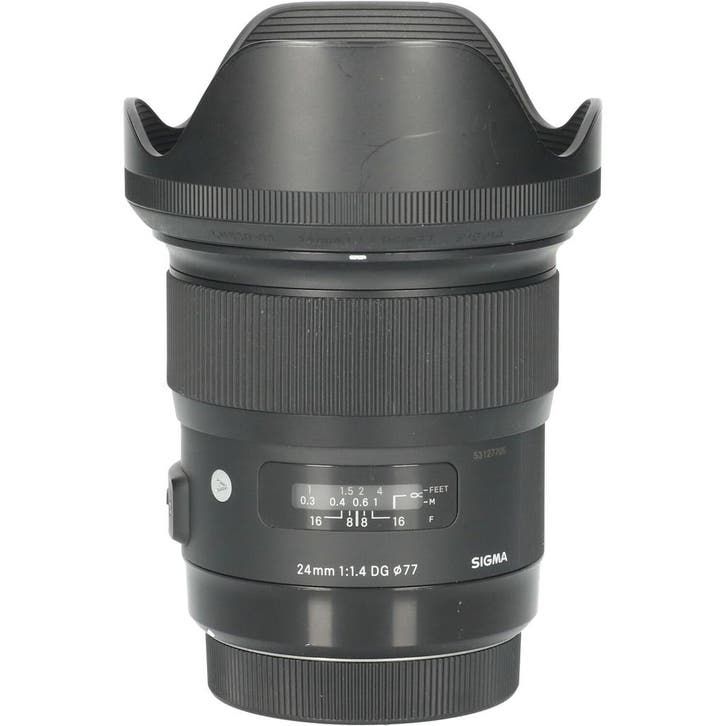 Tweedehands Sigma 24mm f/1.4 DG HSM Art Canon CM6660, Audio, Tv en Foto, Foto | Lenzen en Objectieven, Overige typen, Gebruikt