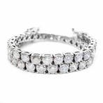 Zonder minimumprijs - Armband - 14 karaat Witgoud - 7.05ct.
