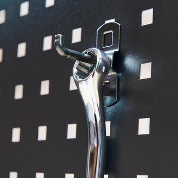 Datona Gereedschapshaak - 5 cm (20 stuks) - Datona - Zwart, Doe-het-zelf en Bouw, Werkbanken, Ophalen of Verzenden, Nieuw