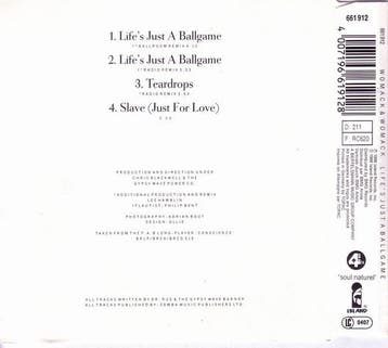Womack &amp; Womack - Lifes Just A Ballgame, Verzenden