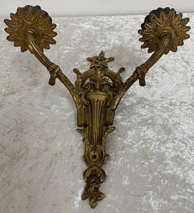 Kandelaar - Verguld - Wandkandelaar, Antiquités & Art, Antiquités | Autres Antiquités