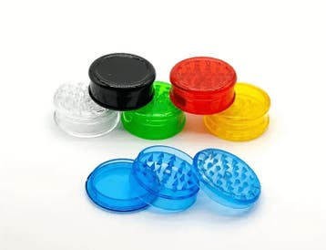 Plastic Kruidengrinder Ø60 mm 3-delig  Transparant, Verzenden, Nieuw