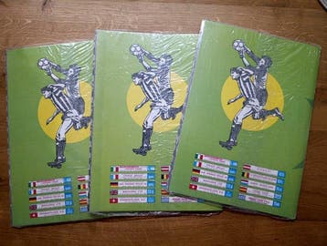 1984 Panini - 3 Empty Album - Mint (M), Nieuw