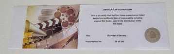 Harry Potter and the Chamber of Secrets - Framed Film Cell, Nieuw