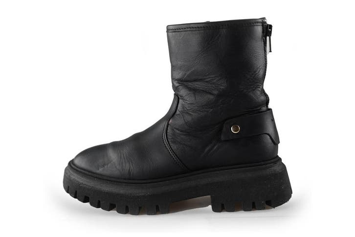 Nubikk Enkellaarzen Meisjes in maat 34 Zwart, Kinderen en Baby's, Kinderkleding | Schoenen en Sokken, Jongen of Meisje, Zo goed als nieuw