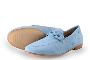 Manfield Loafers in maat 36 Blauw, Vêtements | Femmes, Chaussures, Verzenden, Overige typen