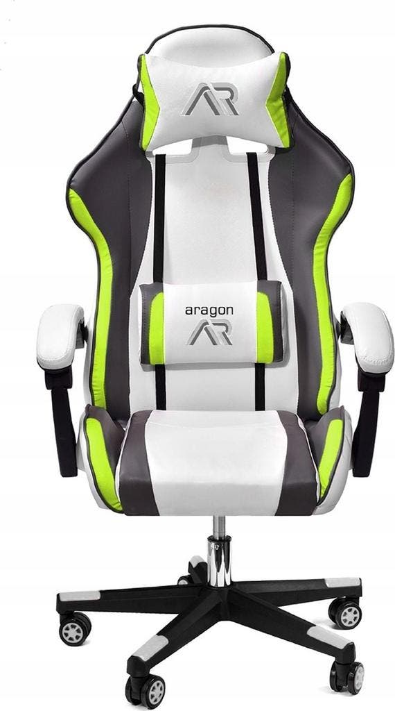 Studie Stoel Ergonomisch | Wit-Grijs | Beste Prijs, Maison & Meubles, Chaises de bureau, Enlèvement ou Envoi