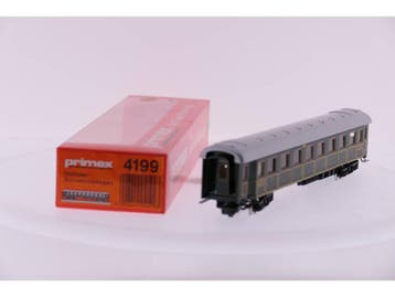 Schaal H0 Primex 4199 Passagiersrijtuig #2981 (H0 (1:87)), Hobby & Loisirs créatifs, Trains miniatures | HO, Ophalen of Verzenden
