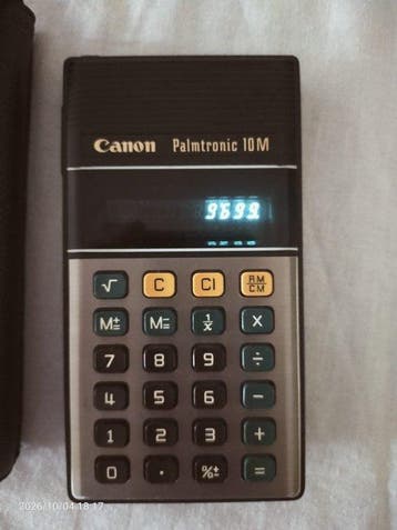 CANON - Rekenmachine - 1970-1980 - Canon Palmtronic 10M, Nieuw