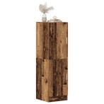 vidaXL Keukenkast 38x41,5x131,5 cm bewerkt hout oud, Verzenden, Nieuw