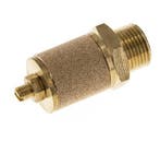Silencieux de Contrôle du Débit en Laiton G3/8 Avec Écrou, Doe-het-zelf en Bouw, Verzenden, Nieuw