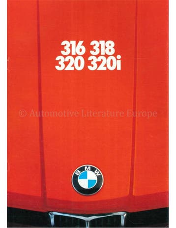 1976 BMW 3 SERIE BROCHURE FRANS, Nieuw