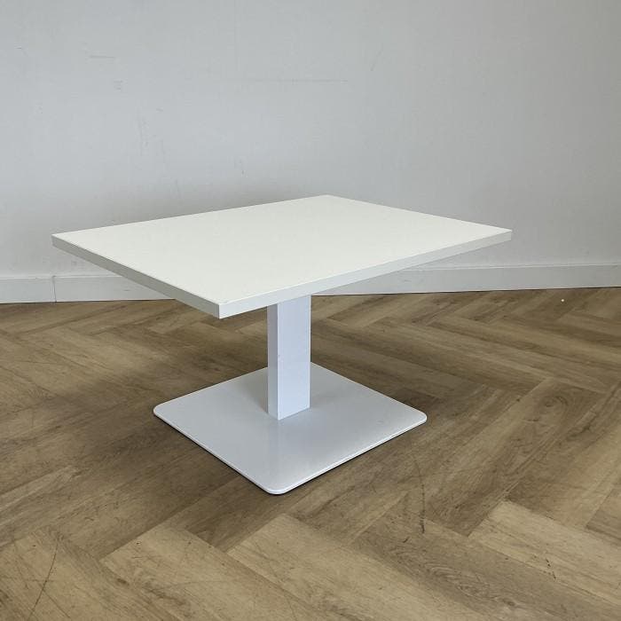 Twimform salontafel 60x80 cm, wit, Huis en Inrichting, Tafels | Salontafels, Gebruikt, Metaal