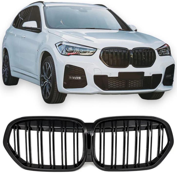 Sportieve Grille geschikt voor BMW X1 F48 (Facelift) dubbele, Autos : Divers, Accessoires de voiture, Envoi