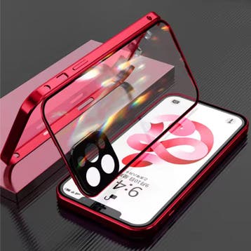 iPhone 12 Magnetisch 360° Hoesje met Screenprotector - Full, Verzenden, Nieuw