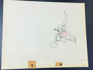 Walt Disney – Mickey Mouse-animatietekening - The Whoopee