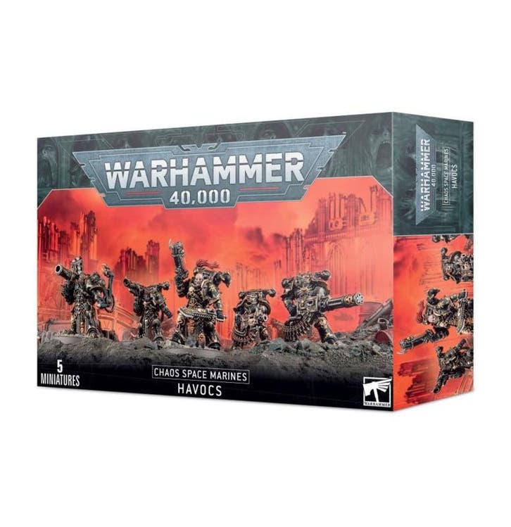 Chaos Space Marines Havocs (Warhammer nieuw), Hobby & Loisirs créatifs, Wargaming, Enlèvement ou Envoi