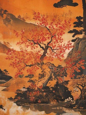 Livraison gratuite ! TexStilArt - ZEN LANDSCAPE - Tissu