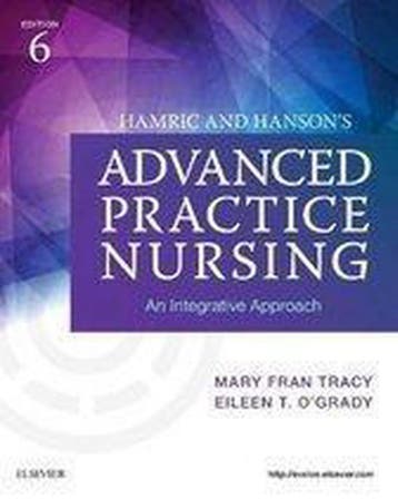 Hamric and Hansons Advanced Practice Nursing 9780323447751, Verzenden, Mary Fran Tracy