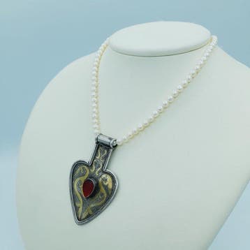 Zonder minimumprijs - Ketting met hanger Zilver