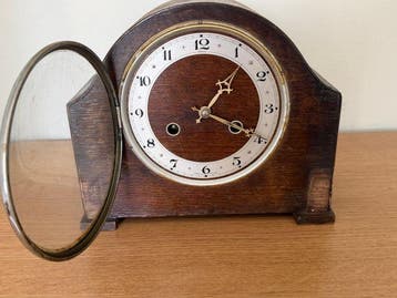 Pendule - Hout - 1930-1940, Antiek en Kunst