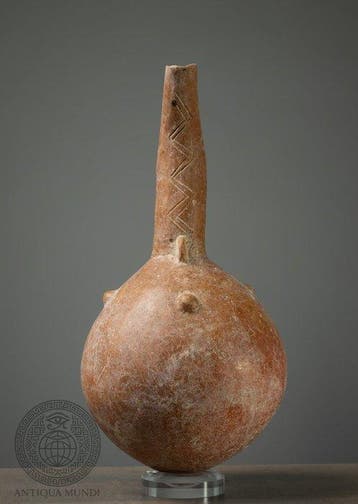 Cypriotisch Terracotta Grote Cypriotische rode gepolijste