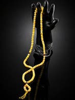 Barnsteen - Butterscotch Amber Mala – Baltic Prayer Beads –