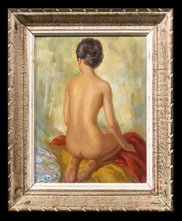 Albert François Genta (1901-1989) - Le Dos des Déesses