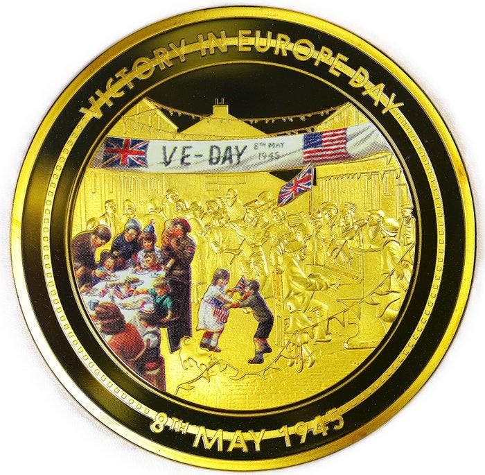 Europa. large Medals Germany, Czech Velvet Revolution, VE, Timbres & Monnaies, Monnaies | Europe | Monnaies non-euro