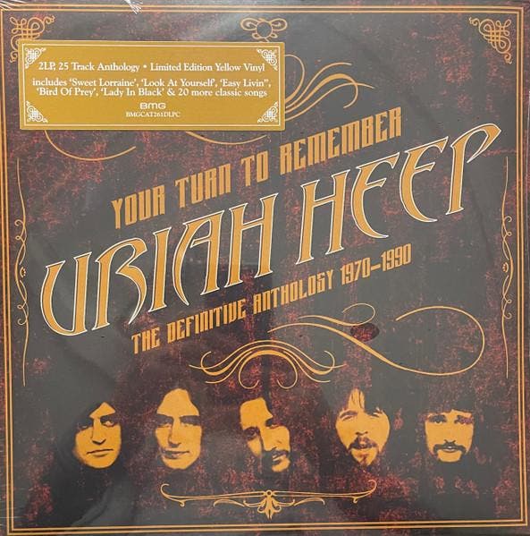 Uriah Heep - Your Turn To Remember - The Definitive Antholog, Cd's en Dvd's, Vinyl | Pop, Gebruikt, Verzenden