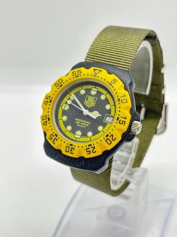 TAG Heuer - Formula 1 380.513/1 Black Yellow - 380.513/1 -