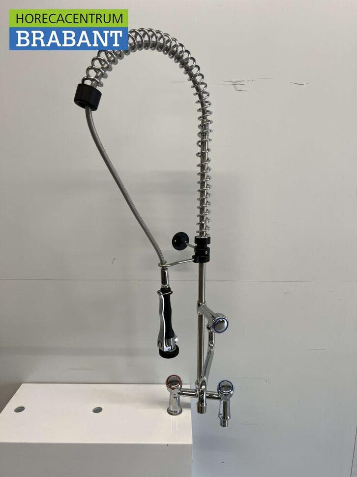 Monolith Voorspoeldouche Spoelkraan met mengkraan Dubbel gat, Zakelijke goederen, Horeca | Meubilair en Inrichting, Ophalen of Verzenden