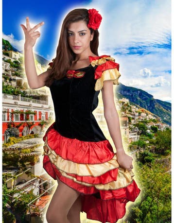 Spaanse jurk Estrella, Ophalen of Verzenden, Nieuw