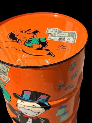 guillaume anthony art - Monopoly Millionaire – Pièce Unique, Antiek en Kunst