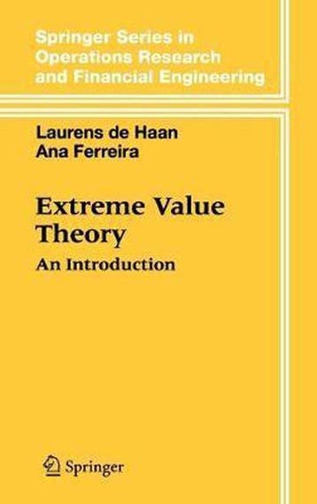 Extreme Value Theory 9780387239460 Laurens de Haan, Verzenden, Zo goed als nieuw, Laurens de Haan