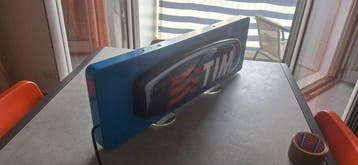 Dubbelzijdig verlichte reclamesign Tim - Reclamebord met