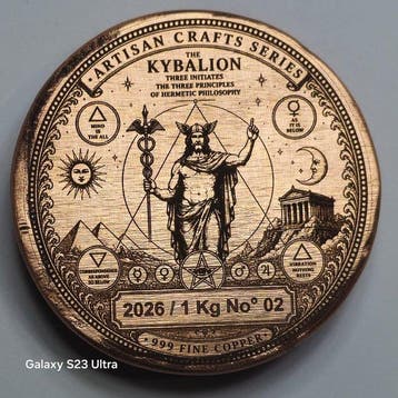 1 kilogram - Koper .999 - Artisancrafts (Zonder, Timbres & Monnaies