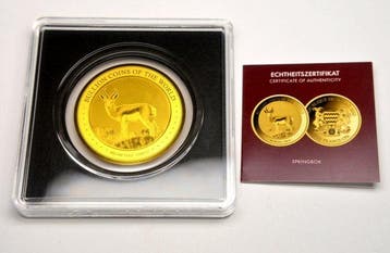 Tsjaad. 5000 Francs 2023 African Springbok - Bullion Coins