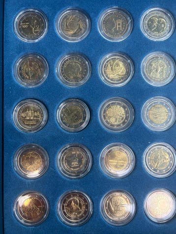 Europa. 2 Euro 2004/2015 (35 monnaies) (Zonder minimumprijs)