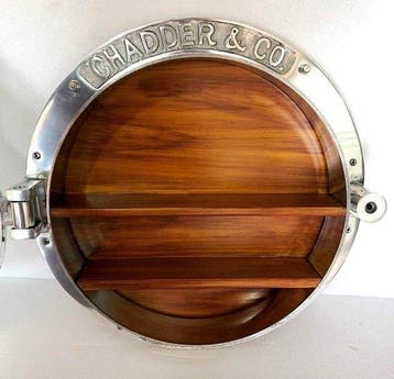 Maritieme objecten - XXL Patrijspoort van Chadder & Co., Antiek en Kunst