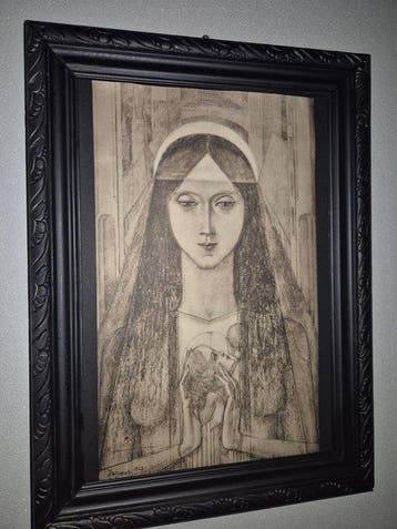 Jan Toorop (1858-1928) - Madonna met kind